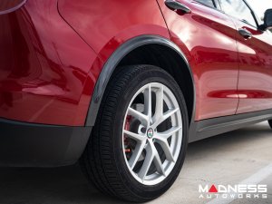 Alfa Romeo Stelvio Fender Trim - Carbon Fiber - Feroce Carbon